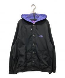 THE NORTHFACE PURPLELABEL（ザ・ノースフェイス パープルレーベル）の古着「65/35 HOOD VARSITY JACKET」｜ブラック