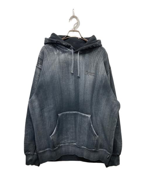 SUPREME（シュプリーム）SUPREME (シュプリーム) Brush Stroke Hooded Sweatshirt ブラック サイズ:Mの古着・服飾アイテム