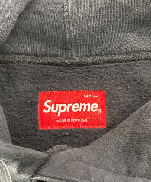 SUPREME（シュプリーム）SUPREME (シュプリーム) Brush Stroke Hooded Sweatshirt ブラック サイズ:Mの古着・服飾アイテム