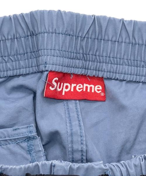 SUPREME（シュプリーム）SUPREME (シュプリーム) Mesh Pocket Belted Cargo Pant ブルー サイズ:Mの古着・服飾アイテム