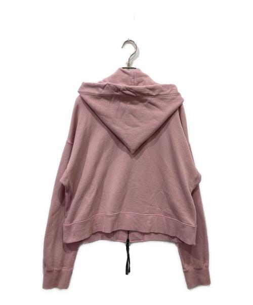 Vivienne Westwood RED LABEL（ヴィヴィアンウエストウッドレッドレーベル）Vivienne Westwood RED LABEL (ヴィヴィアンウエストウッドレッドレーベル) オーガニックコットン裏毛ジップフーディー ピンク サイズ:00の古着・服飾アイテム