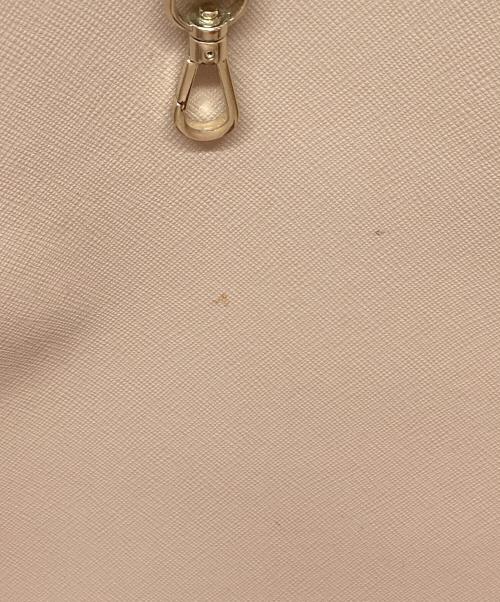 Kate Spade（ケイトスペード）Kate Spade (ケイトスペード) トートバッグ グレー×ワインレッドの古着・服飾アイテム