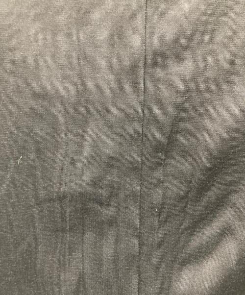 MM6 Maison Margiela（エムエムシックスメゾンマルジェラ）MM6 Maison Margiela (エムエムシックスメゾンマルジェラ) 裾ロゴタイトスカート ブラック サイズ:XSの古着・服飾アイテム