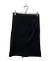 MM6 Maison Margiela (エムエムシックスメゾンマルジェラ) 裾ロゴタイトスカート ブラック サイズ:XS：12000円