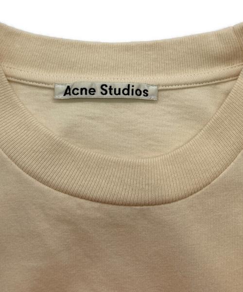 Acne studios（アクネ ストゥディオズ）Acne studios (アクネ ストゥディオズ) ビジューカットソーワンピース ベージュ サイズ:XSの古着・服飾アイテム