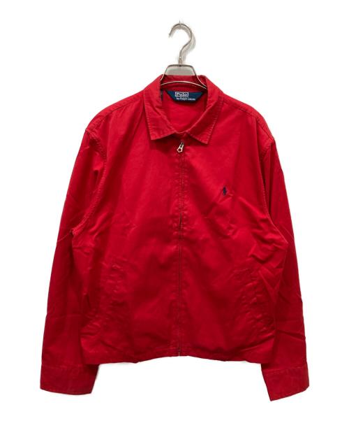 POLO RALPH LAUREN（ポロ・ラルフローレン）POLO RALPH LAUREN (ポロ・ラルフローレン) スイングトップ レッド サイズ:Lの古着・服飾アイテム