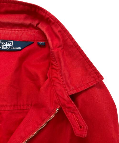 POLO RALPH LAUREN（ポロ・ラルフローレン）POLO RALPH LAUREN (ポロ・ラルフローレン) スイングトップ レッド サイズ:Lの古着・服飾アイテム