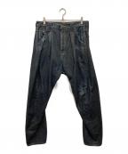 LEVI'S ENGINEEREDリーバイスエンジニアード）の古着「コーティング立体裁断デニムパンツ」｜インディゴ