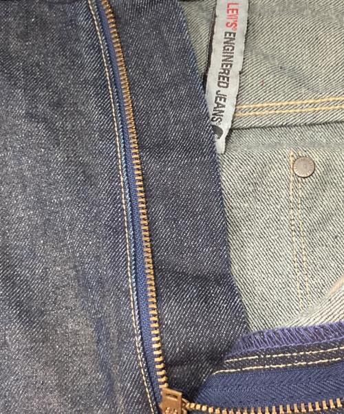 LEVI'S ENGINEERED（リーバイスエンジニアード）LEVI'S ENGINEERED (リーバイスエンジニアード) コーティング立体裁断デニムパンツ インディゴ サイズ:34の古着・服飾アイテム