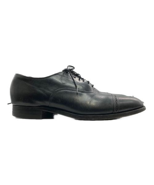 Florsheim（フローシャイム）Florsheim (フローシャイム) ストレートチップシューズ ブラック サイズ:10 1/2の古着・服飾アイテム