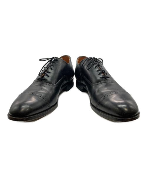 Florsheim（フローシャイム）Florsheim (フローシャイム) ストレートチップシューズ ブラック サイズ:10 1/2の古着・服飾アイテム