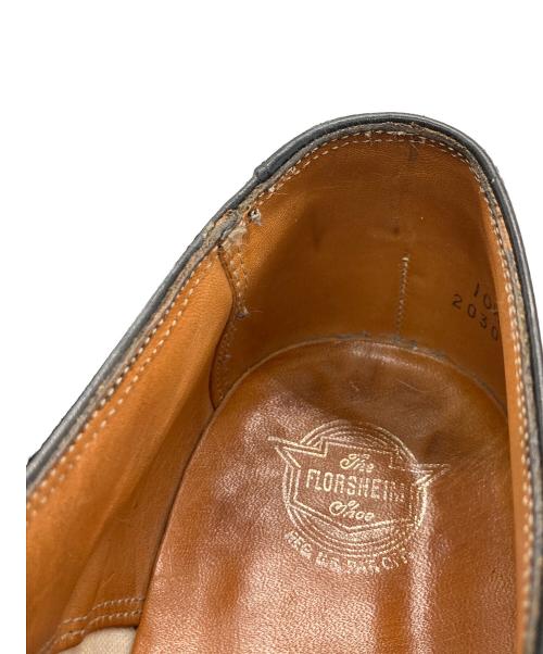 Florsheim（フローシャイム）Florsheim (フローシャイム) ストレートチップシューズ ブラック サイズ:10 1/2の古着・服飾アイテム