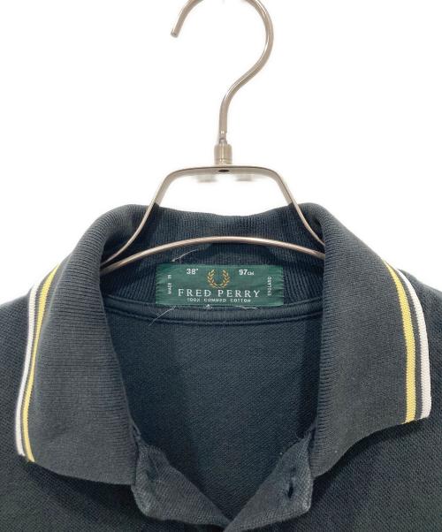 FRED PERRY（フレッドペリー）FRED PERRY (フレッドペリー) ポロシャツ ブラック サイズ:38の古着・服飾アイテム
