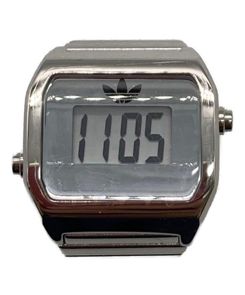 adidas Originals（アディダスオリジナル）adidas Originals (アディダスオリジナル) Digital Two Ring SST Watch シルバー サイズ:下記参照の古着・服飾アイテム