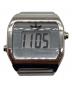 adidas Originals（アディダスオリジナル）の古着「Digital Two Ring SST Watch」｜シルバー