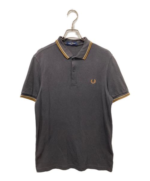 FRED PERRY（フレッドペリー）FRED PERRY (フレッドペリー) ポロシャツ グレー サイズ:Mの古着・服飾アイテム
