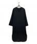 VERMEIL par iena（ヴェルメイユ パー イエナ）の古着「RELA*ION キーネックロングワンピース」｜ブラック