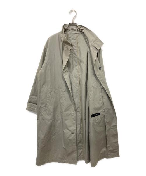 JOURNAL STANDARD（ジャーナルスタンダード）JOURNAL STANDARD (ジャーナルスタンダード) ドライクロスハイネックコート グレー サイズ:FREEの古着・服飾アイテム