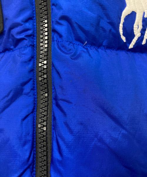 POLO RALPH LAUREN（ポロ・ラルフローレン）POLO RALPH LAUREN (ポロ・ラルフローレン) ビッグポニー刺繍ダウンベスト ブルー サイズ:Sの古着・服飾アイテム