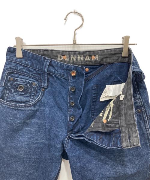 Denham（デンハム）Denham (デンハム) CROSSBACKデニムパンツ インディゴ サイズ:Lの古着・服飾アイテム