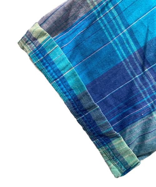 Eddie Bauer（エディーバウアー）Eddie Bauer (エディーバウアー) 半袖シャツ ブルー サイズ:Lの古着・服飾アイテム