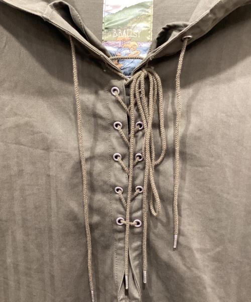 Ballsy.Brothers（ボールジーブラザーズ）Ballsy.Brothers (ボールジーブラザーズ) ミリタリーパーカー カーキ サイズ:Lの古着・服飾アイテム