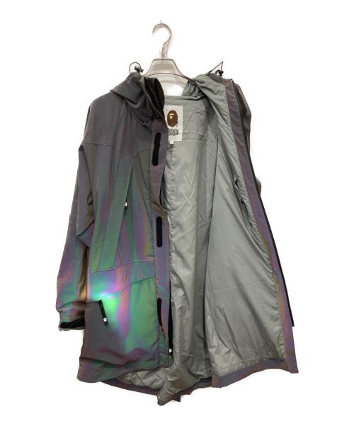 A BATHING APE（アベイシングエイプ）A BATHING APE (アベイシングエイプ) リフレクターM‐51スノーボードジャケット マルチカラー サイズ:XLの古着・服飾アイテム
