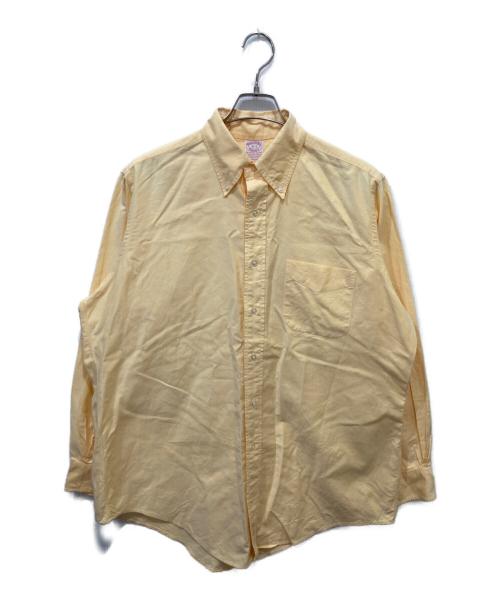BROOKS BROTHERS（ブルックスブラザーズ）BROOKS BROTHERS (ブルックスブラザーズ) ボタンダウンシャツ イエロー サイズ:16-3の古着・服飾アイテム