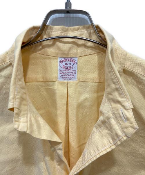 BROOKS BROTHERS（ブルックスブラザーズ）BROOKS BROTHERS (ブルックスブラザーズ) ボタンダウンシャツ イエロー サイズ:16-3の古着・服飾アイテム