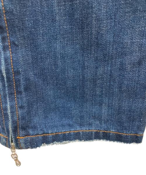 FUGA（フーガ）FUGA (フーガ) ダメージ加工スタッズジーンズ インディゴ サイズ:46の古着・服飾アイテム