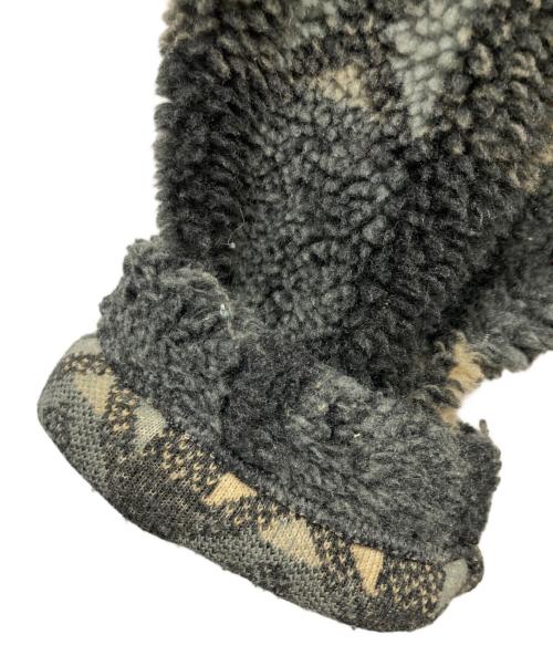 THE NORTH FACE（ザ ノース フェイス）THE NORTH FACE (ザ ノース フェイス) ネイティブ柄ハーフジップフリースジャケット グレー サイズ:Mの古着・服飾アイテム