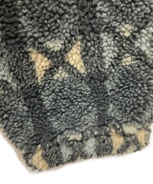 THE NORTH FACE（ザ ノース フェイス）THE NORTH FACE (ザ ノース フェイス) ネイティブ柄ハーフジップフリースジャケット グレー サイズ:Mの古着・服飾アイテム