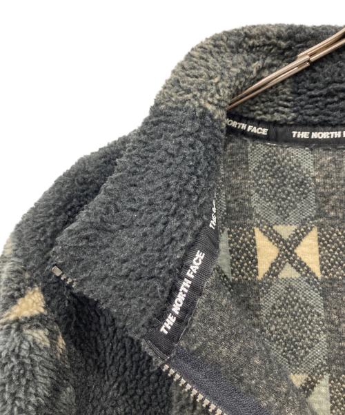 THE NORTH FACE（ザ ノース フェイス）THE NORTH FACE (ザ ノース フェイス) ネイティブ柄ハーフジップフリースジャケット グレー サイズ:Mの古着・服飾アイテム