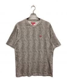 SUPREME（シュプリーム）の古着「25FW Small Box Tee Leopard」｜ブラック×ベージュ