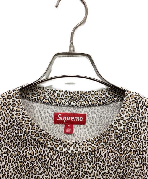 SUPREME（シュプリーム）SUPREME (シュプリーム) 25FW Small Box Tee Leopard ブラック×ベージュ サイズ:Mの古着・服飾アイテム