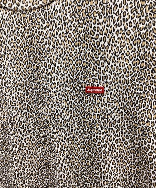 SUPREME（シュプリーム）SUPREME (シュプリーム) 25FW Small Box Tee Leopard ブラック×ベージュ サイズ:Mの古着・服飾アイテム