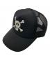 stussy（ステューシー）の古着「スカルメッシュキャップ」｜ブラック