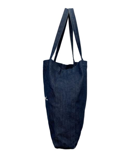 A.P.C.（アーペーセー）A.P.C. (アーペーセー) JJJJound (ジョウンド) デニムトートバッグ インディゴの古着・服飾アイテム