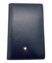 MONTBLANC（モンブラン）の古着「カードケース」｜ネイビー×ブラウン