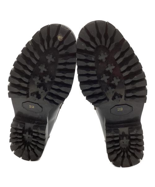 COMME des GARCONS（コムデギャルソン）COMME des GARCONS (コムデギャルソン) 茶芯コインローファー ブラック サイズ:22ｃｍの古着・服飾アイテム