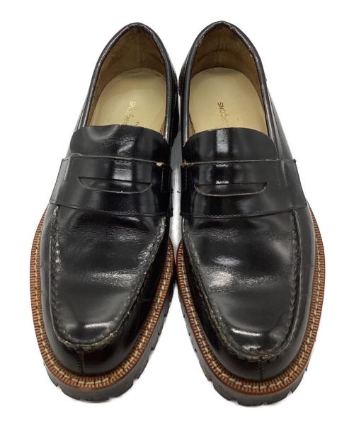 COMME des GARCONS（コムデギャルソン）COMME des GARCONS (コムデギャルソン) 茶芯コインローファー ブラック サイズ:22ｃｍの古着・服飾アイテム