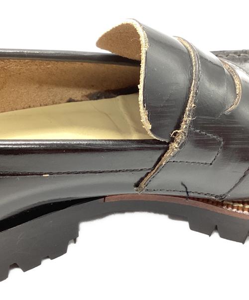 COMME des GARCONS（コムデギャルソン）COMME des GARCONS (コムデギャルソン) 茶芯コインローファー ブラック サイズ:22ｃｍの古着・服飾アイテム