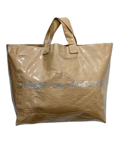 COMME des GARCONS（コムデギャルソン）COMME des GARCONS (コムデギャルソン) PVCトートバッグ ブラウンの古着・服飾アイテム