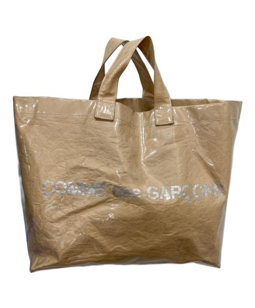 COMME des GARCONS（コムデギャルソン）COMME des GARCONS (コムデギャルソン) PVCトートバッグ ブラウンの古着・服飾アイテム