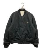 NIKE×stussyナイキ×ステューシー）の古着「Reversible Jacket」｜ブラック×ホワイト