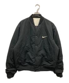 NIKE×stussy（ナイキ×ステューシー）の古着「Reversible Jacket」｜ブラック×ホワイト