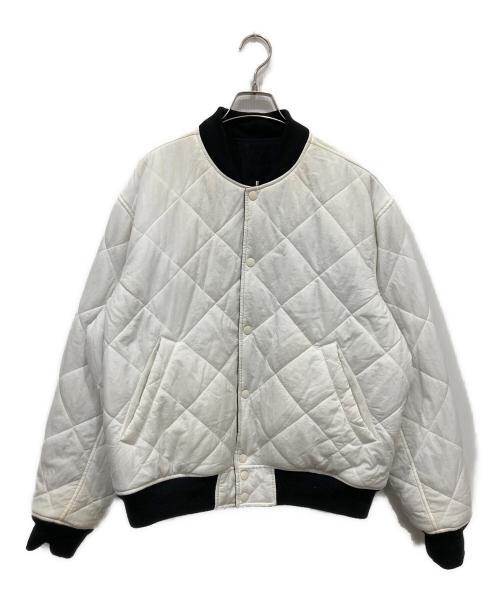 NIKE（ナイキ）NIKE (ナイキ) stussy (ステューシー) Reversible Jacket ブラック×ホワイト サイズ:Mの古着・服飾アイテム