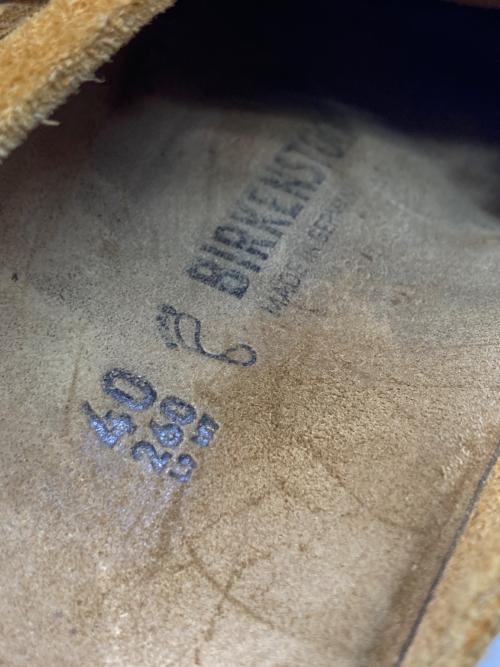 BIRKENSTOCK（ビルケンシュトック）BIRKENSTOCK (ビルケンシュトック) stussy (ステューシー) Boston ブラウン サイズ:26ｃｍの古着・服飾アイテム