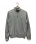 FRED PERRY（フレッドペリー）の古着「ハーフジップロゴスウェットシャツ」｜グレー