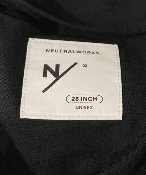 NEUTRALWORKS（ニュートラルワークス）NEUTRALWORKS (ニュートラルワークス) ニュースボーイパンツ ブラック サイズ:28の古着・服飾アイテム